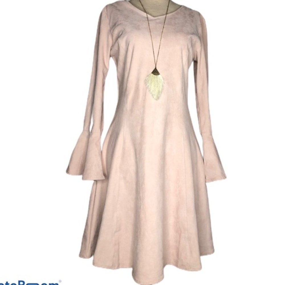 Aryeh Faux Suede Dress